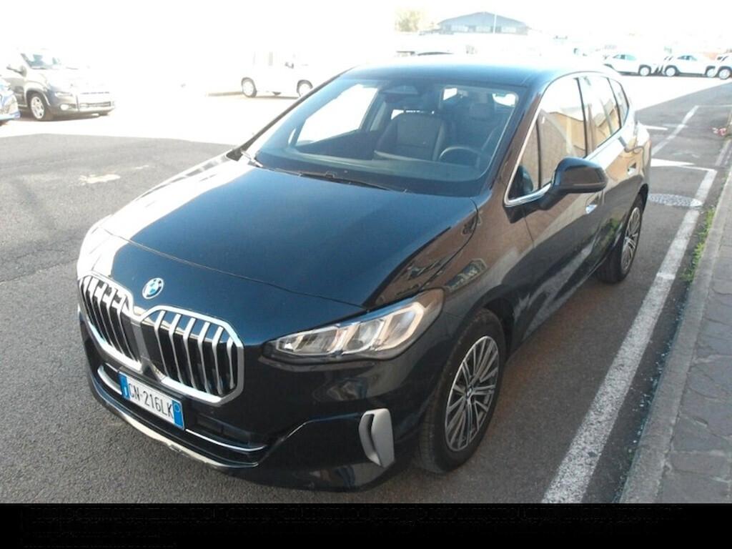 BMW 218D ACTIVE TOURER NEW 150CV STEPTRONIC LUXURY ( FARI LED - CURVED DISPLAY - CRUISE - PELLE - NAVI - MIRROR - PARK ASSISTANT - TELECAMERA POST. )