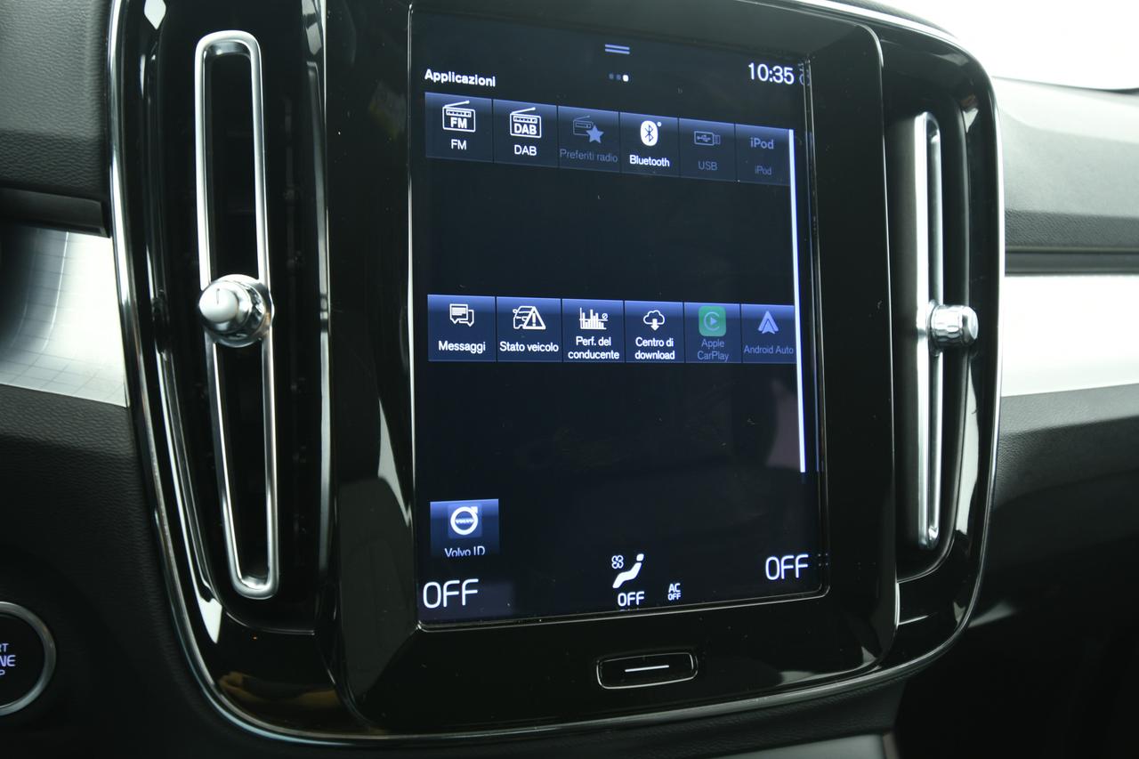 VOLVO XC40 N1 T4 recharge plug-in hybrid Core auto PREZZO+IVA+CAMERA