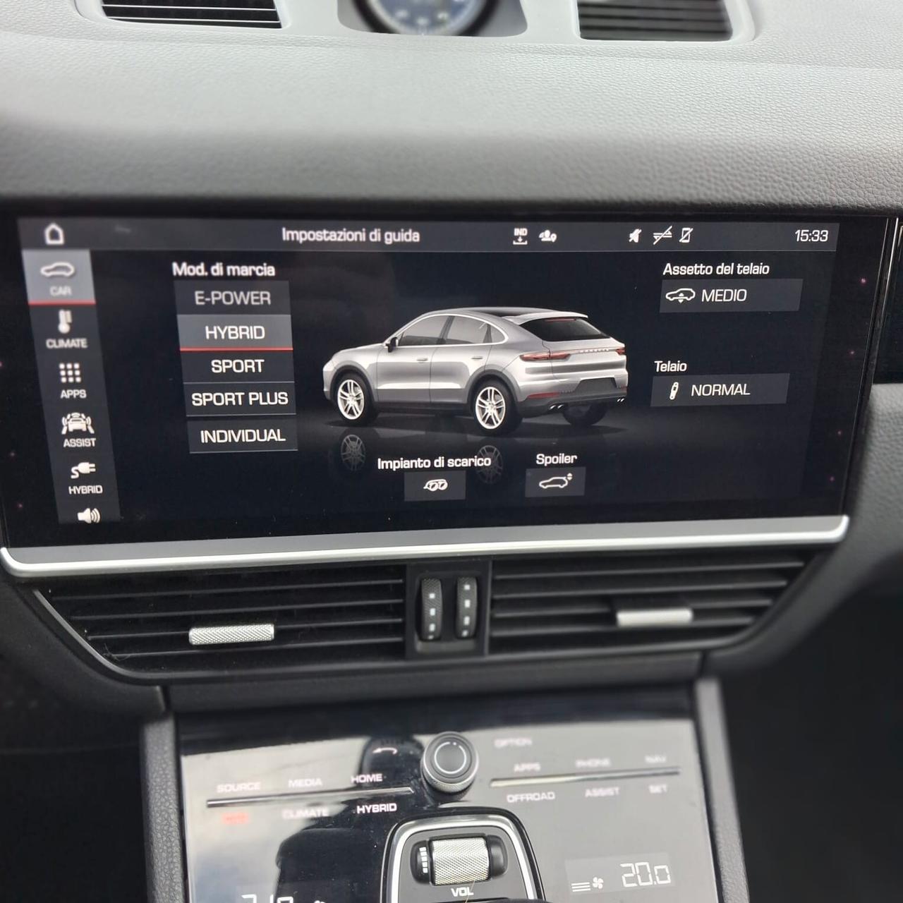 PORSCHE CAYENNE COUPE' 3.0 V6 E-Hybrid