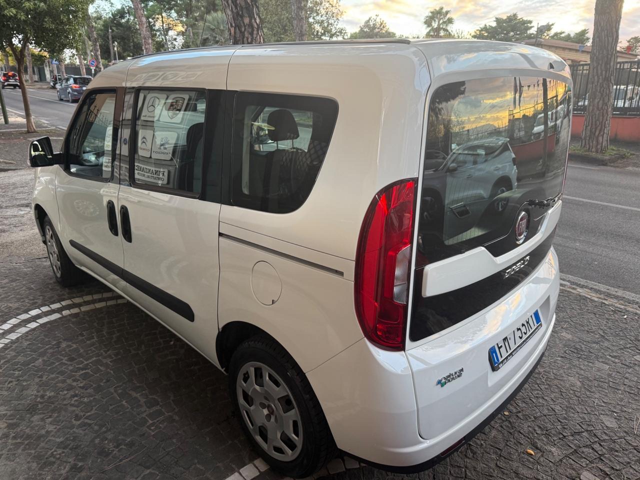Fiat Doblo Doblò 1.4 T-Jet Natural Power PL-TN Cargo Maxi Lamierato SX