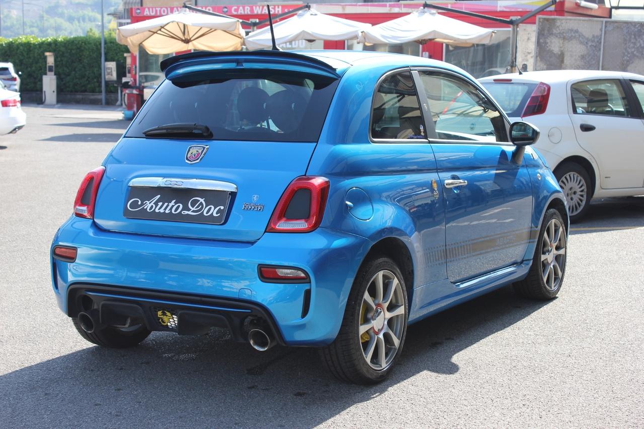 FIAT 500 1.2 69 CV ''LOOK ABARTH 695 TRIBUTO FERRARI INTERNI MISTO PELLE TRAFORATA