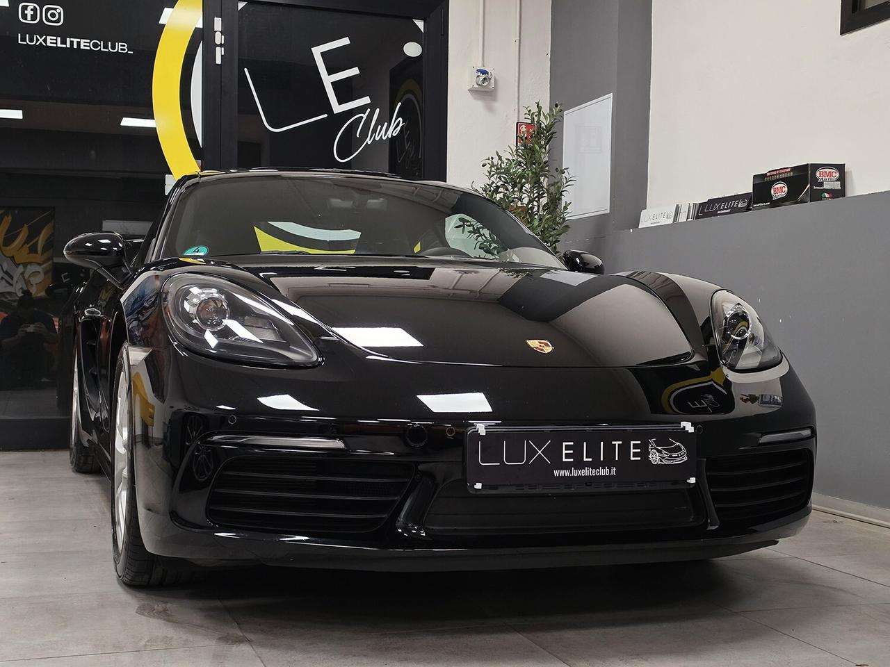 Porsche Cayman 718 (982) 2.0 300cv MANUALE _ SEDILI RISCALDATI GARANZIA 12 MESI _ INTERNI ATELIER
