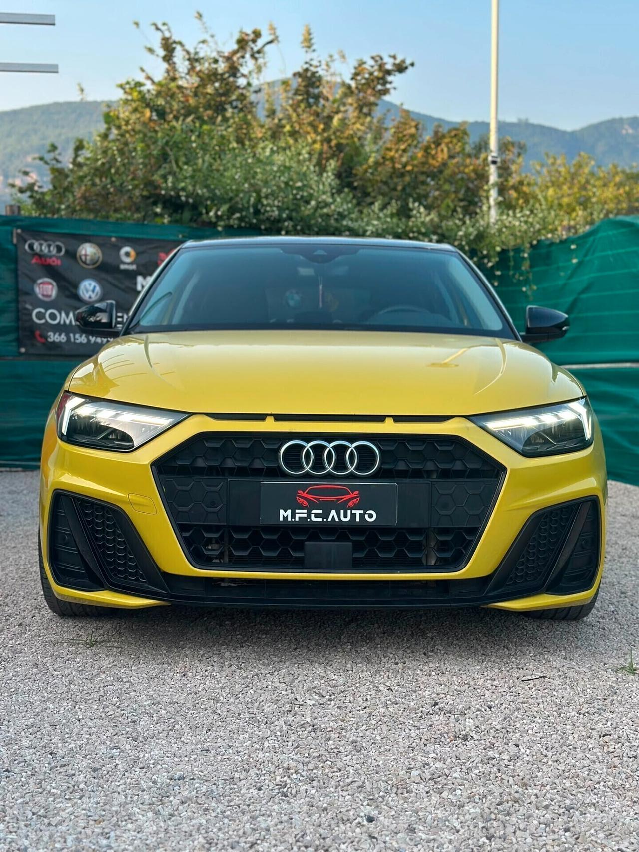 Audi A1 2023 SPB S-line Identity Black GARANZIA AUDI