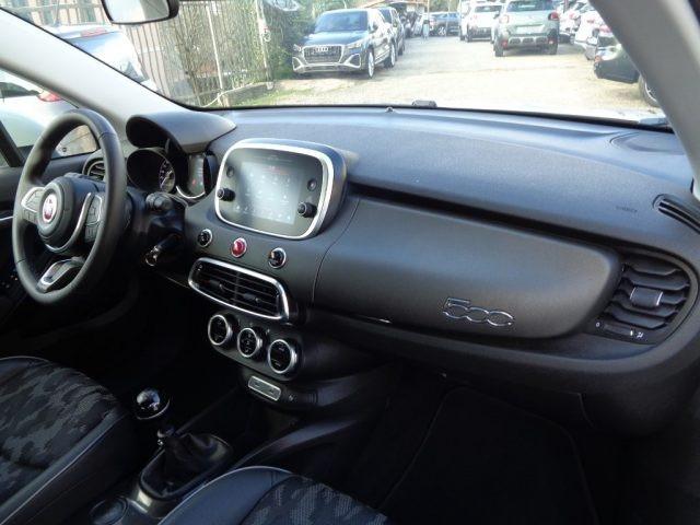 FIAT 500X 1600 MJT CROSS 130CV CAM NAV CARPLAY VETRSCURI