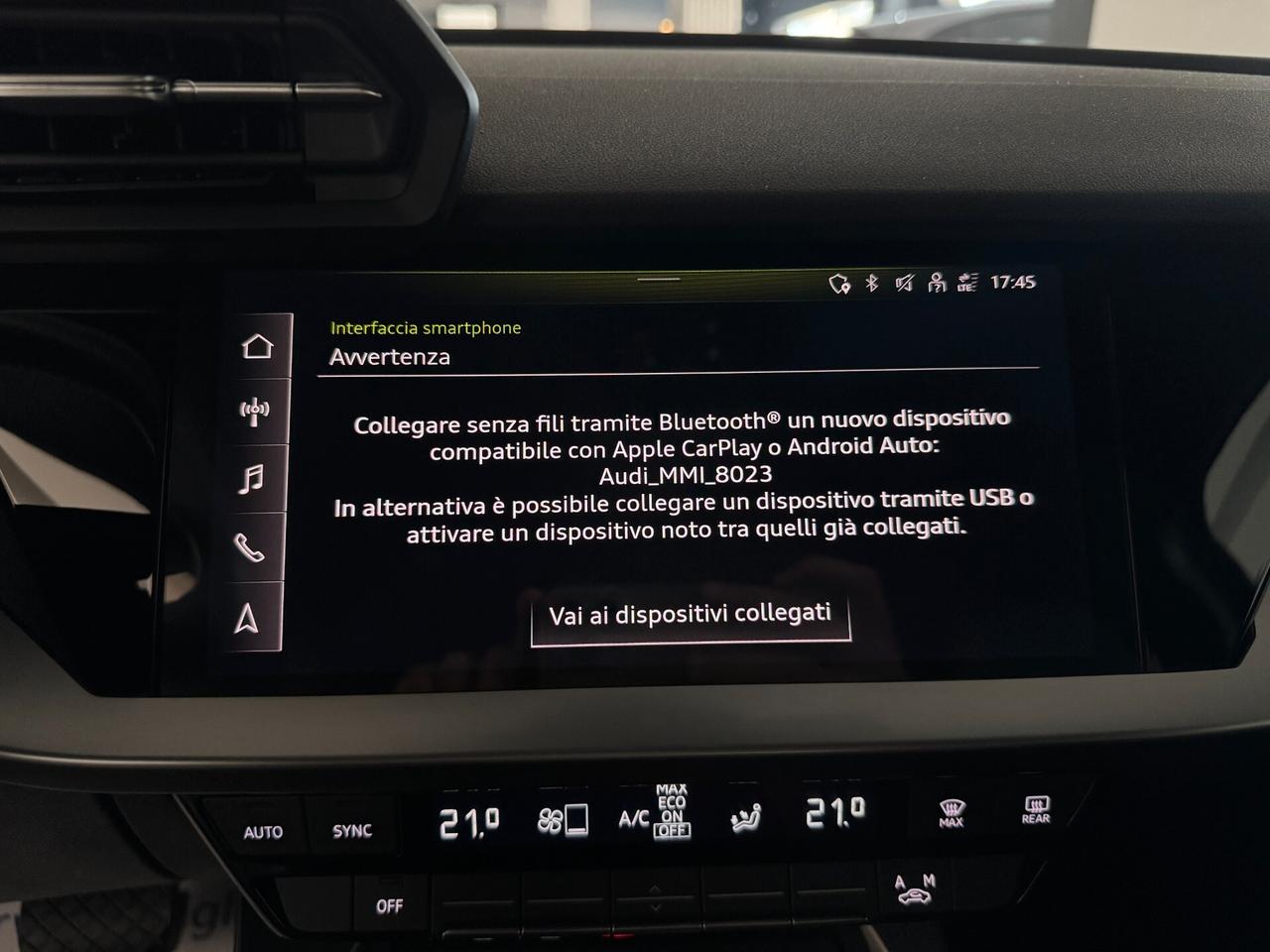 AUDI A3 SPB 35 TDI S-TRONIC BUSINESS ADVANCED 2023
