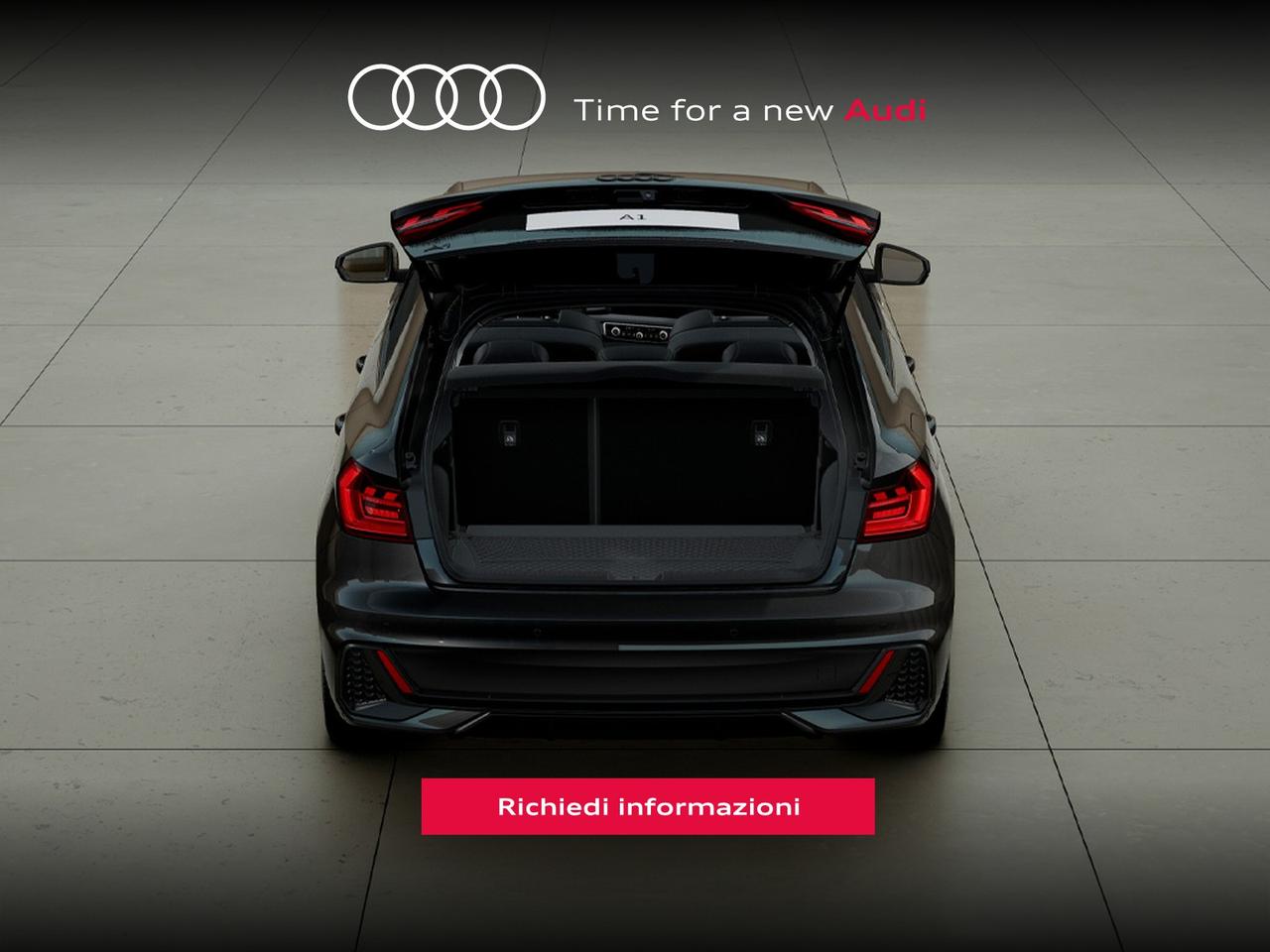 Audi A1 sportback 30 1.0 tfsi identity black 116cv