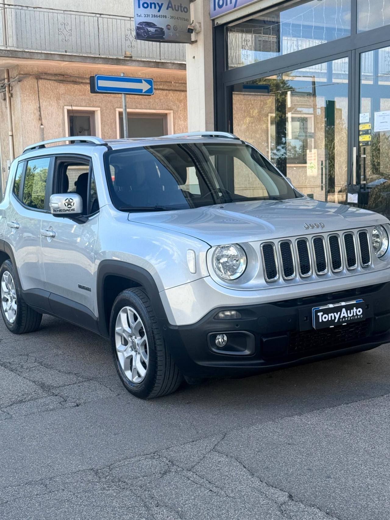 Jeep Renegade 1.4 GPL Limited 140cv NAVI,BLOCK SHAFT ,ANDROID AUTO,SENS.PARK.KM CERTIFICATI,UNI PROP.