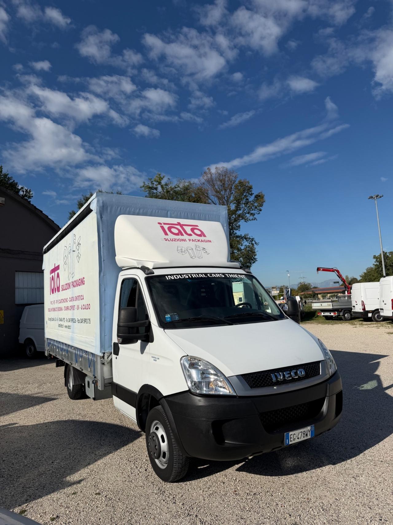 Iveco Daily centina alza abbassa sospensioni idrauliche
