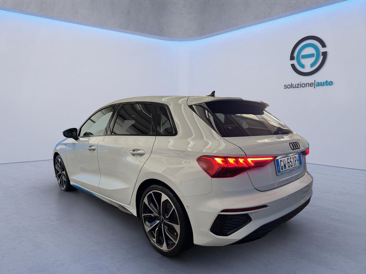 Audi A3 SPB 35 TDI S tronic line edition Identity Black GARANZIA CASA MADRE