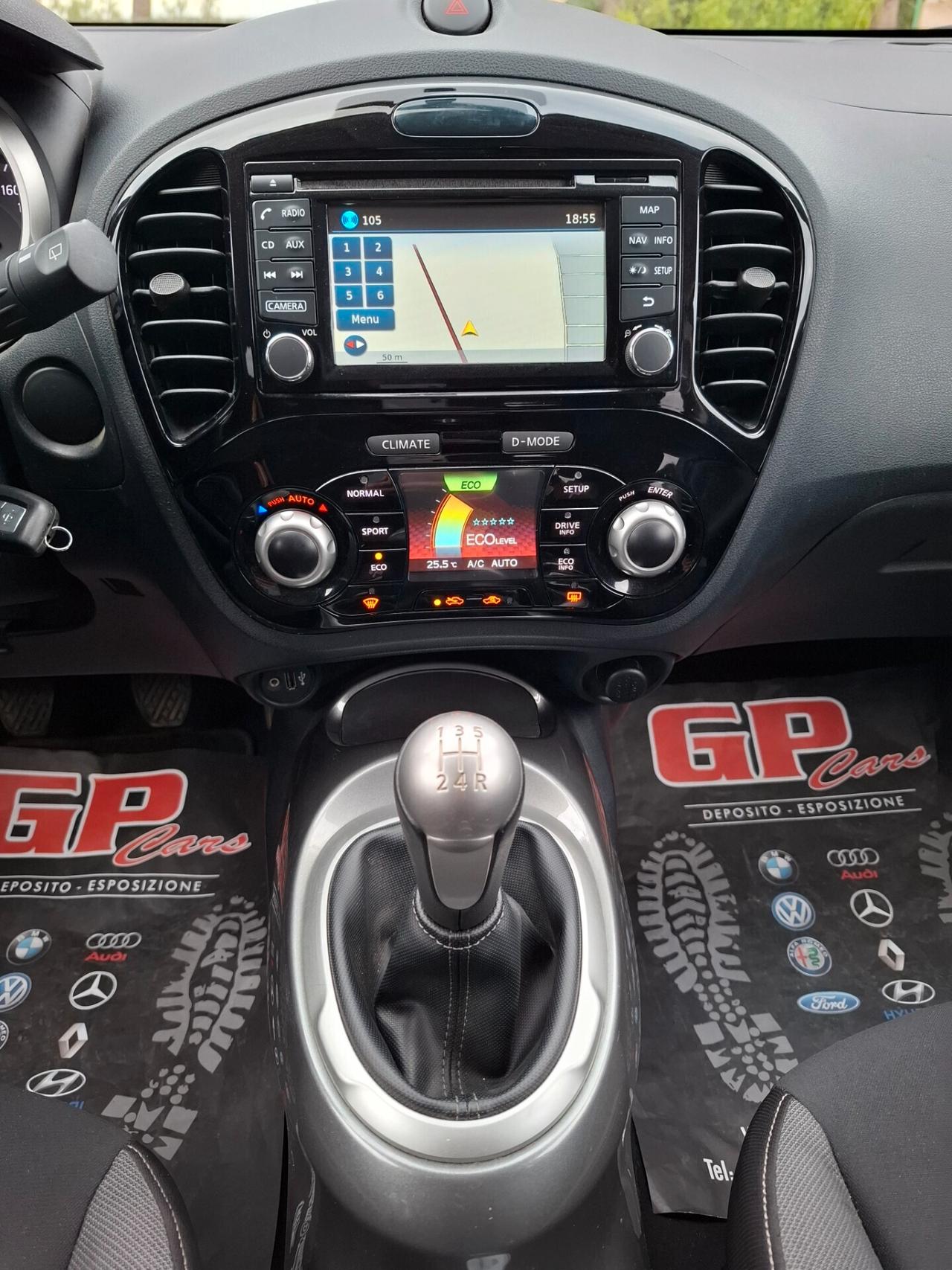 Nissan Juke 1.6 GPL-LED*NAVI*TELECAMERA