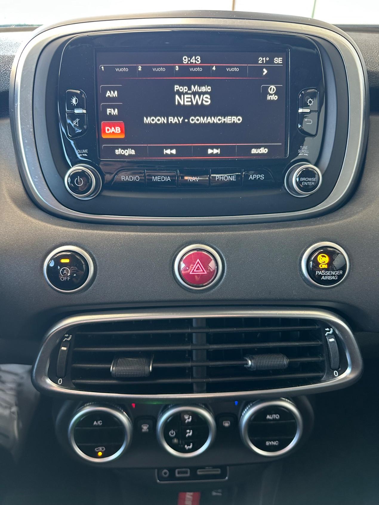 Fiat 500 X 500X 1.4 m-air Cross 4x4 170cv auto