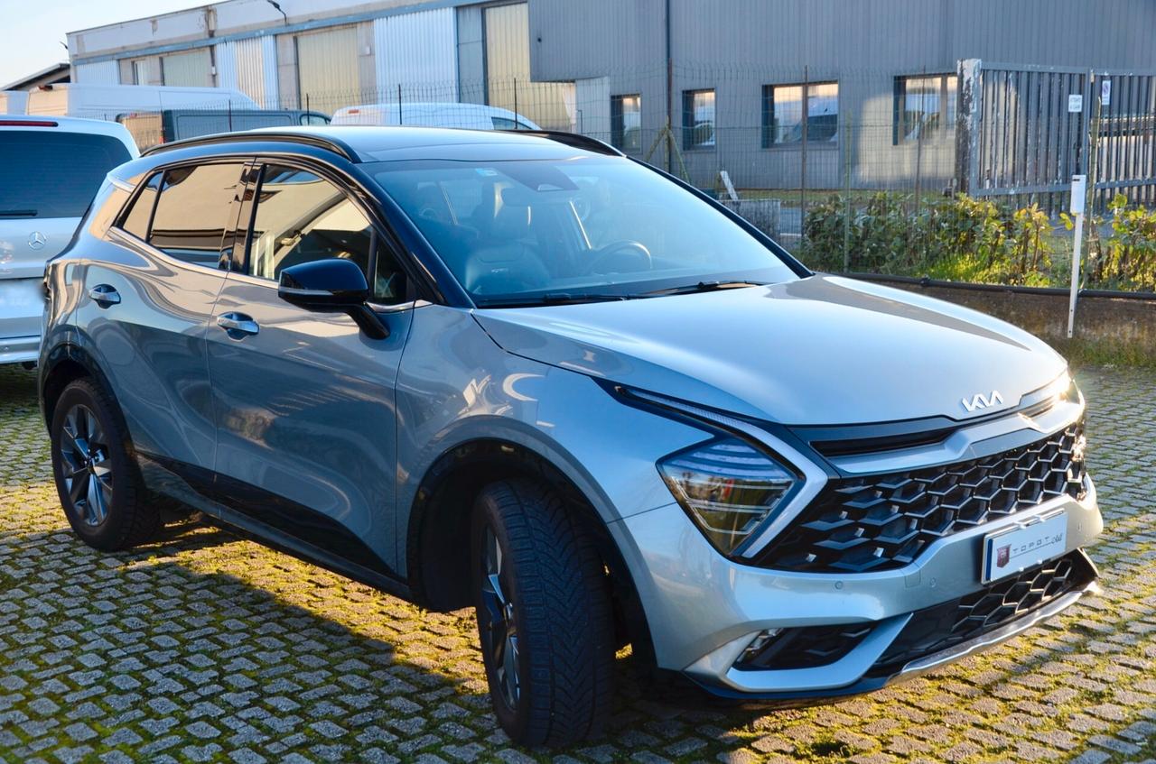 KIA SPORTAGE 1.6 TGDI HEV GT-LINE SUNROOF PACK 230cv AUT, GARANZIA UFF KIA, SERVICE KIA, UNICOPROPRIETARIO, TETTO, FARI FULL LED, PERMUTE
