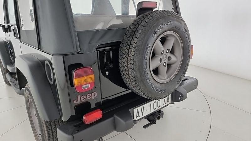 Jeep Wrangler 4.0 cat gancio di traino + Hard Top