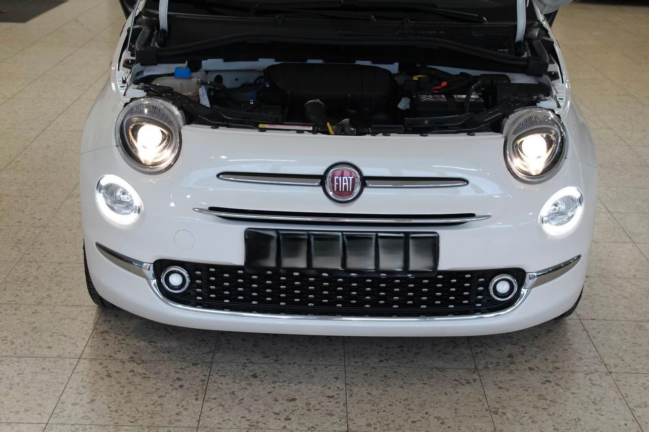 Fiat 500 1.0 Hybrid Dolcevita-PELLE-TETTO PAN-PDC