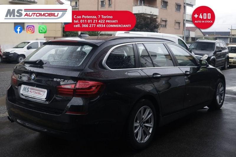 BMW Serie 5 Touring BMW 520d Touring Luxury Unicoproprietario