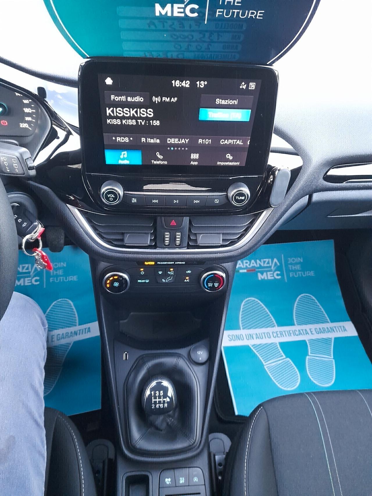 Ford Fiesta 1.5 EcoBlue 5 porte Connect Anno 2020