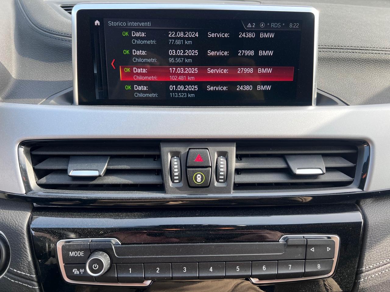 Bmw X2 sdrive18d 150cv Advantage auto LED/NAVI/PDC PERF.