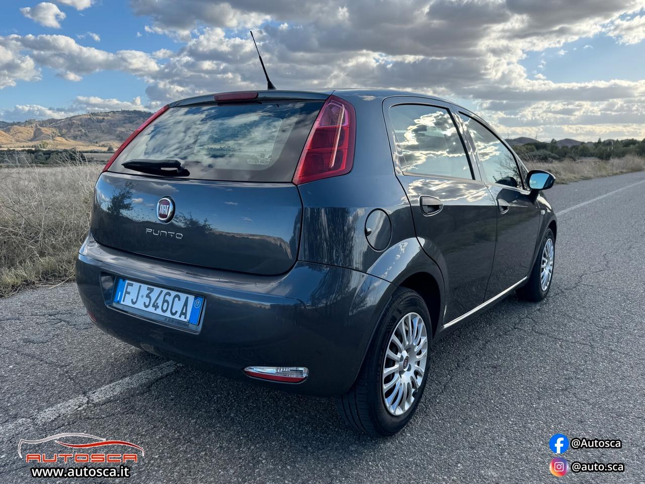 Fiat Punto 1.3 MJT II S&S 95 CV 2017 EURO 6!!!