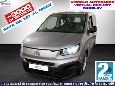 NEW Fiat Doblo S2 Combi 1.5 BlueHDi 130cv#AUTOCARRO!**IL PREZZO E' DA INTENDERSI + IVA**