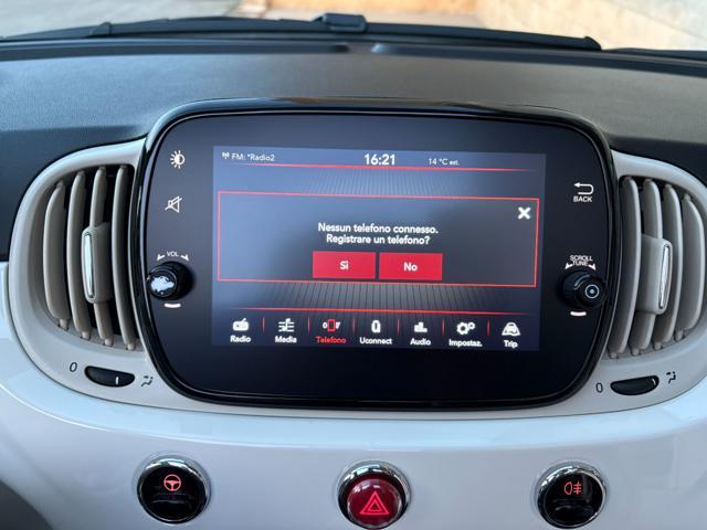 FIAT 500C 1.0 Hybrid Dolcevita CARPLAY-SENSORI
