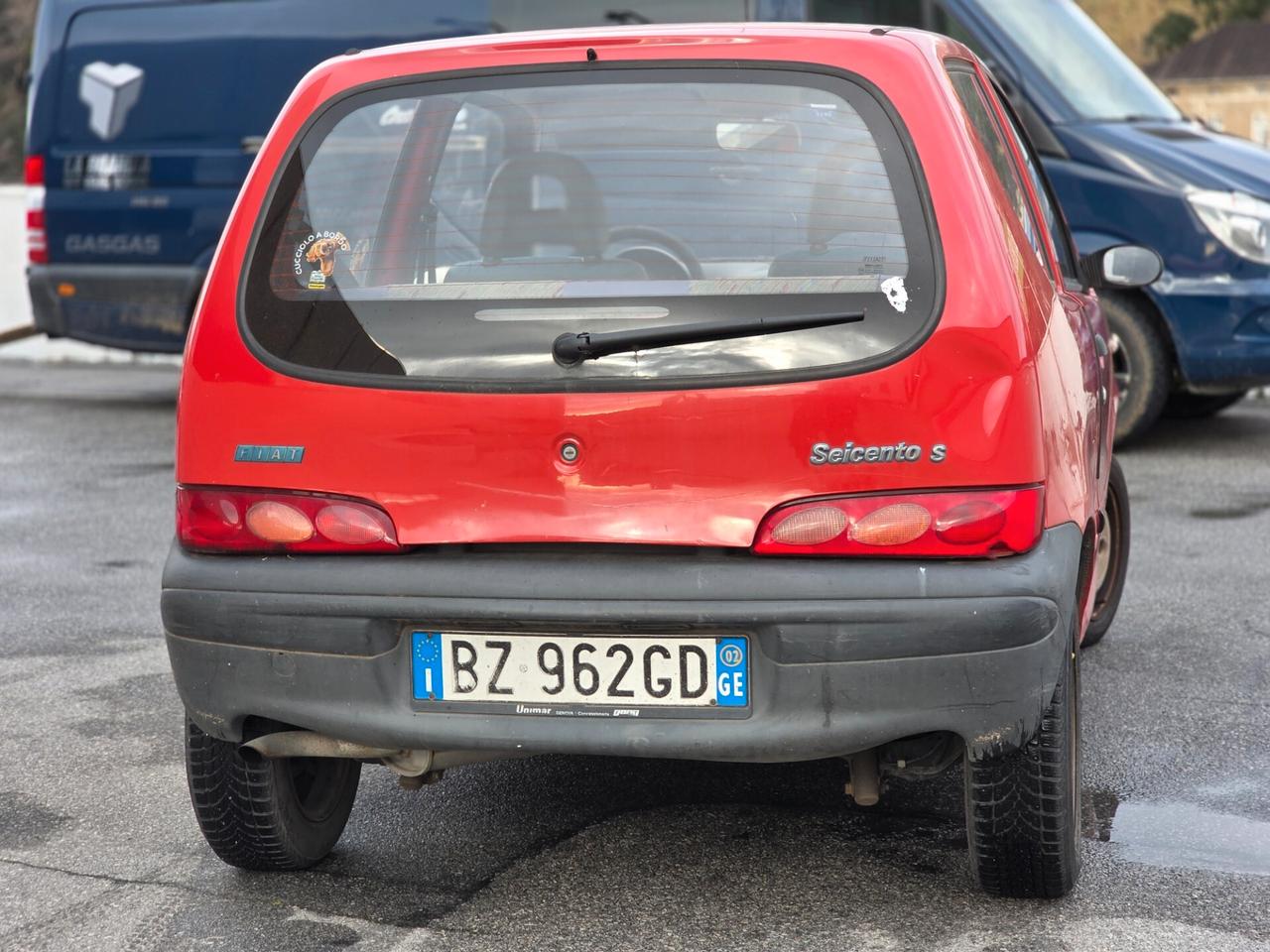 Fiat Seicento 1.1i cat Sporting Michael Schumacher