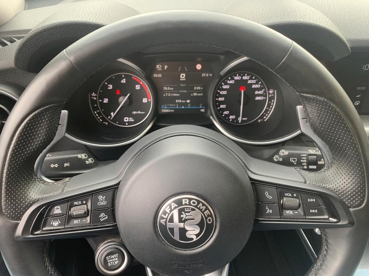 A.R. Stelvio 2.2 Td 210 Q4 Veloce Cerchi 20 Tetto Unicop.