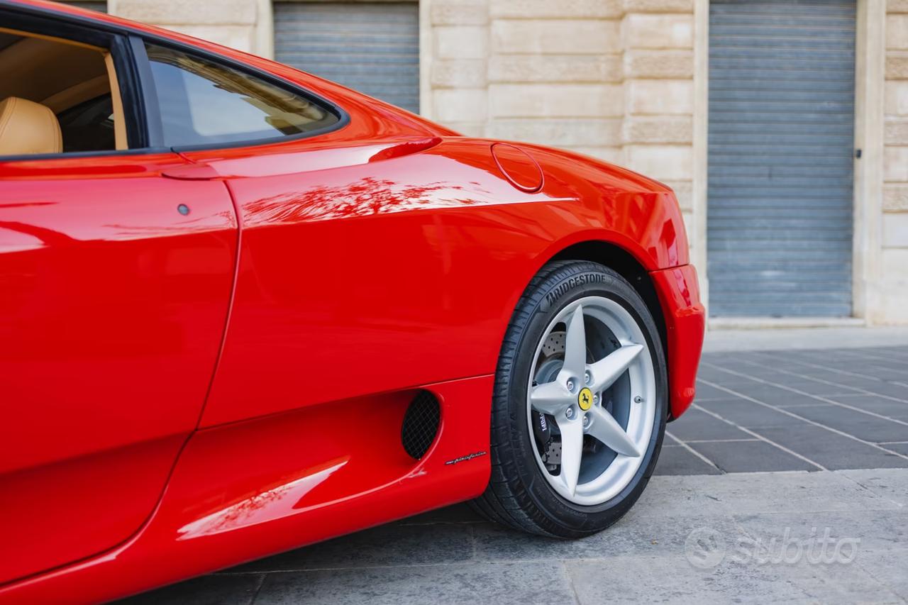 Ferrari 360 Modena F1 Italiana targa ORO 22.000km