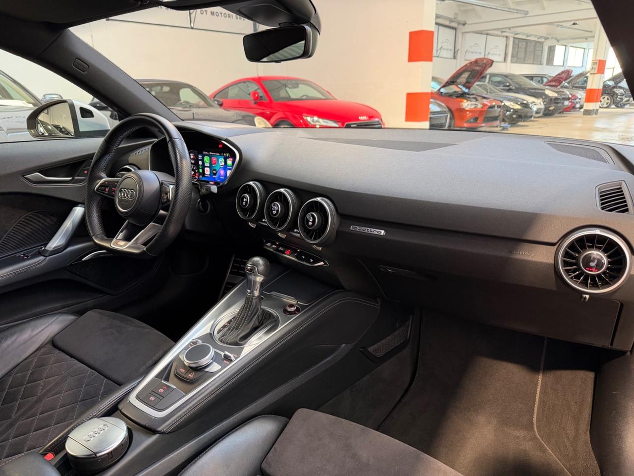 Audi TT 2.0 TFSI QUATTRO S-LINE CARPLAY-TAGLIANDI CERTIFICATI