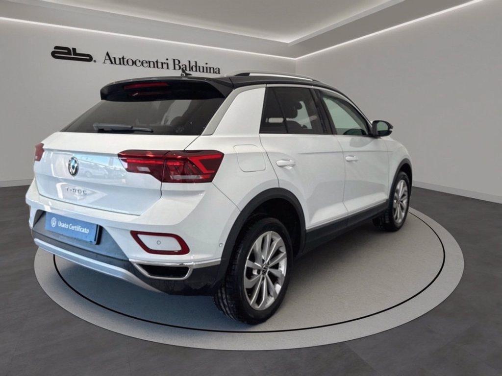 VOLKSWAGEN T-roc 1.0 tsi style 110cv del 2023