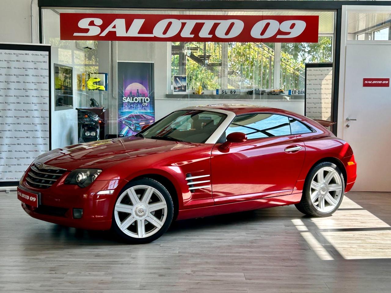 Chrysler Crossfire *67000 KM ORIGINALI *BORDEAUX*GARANZIA*ASI*COMPLETAMENTE ORIGINALE*