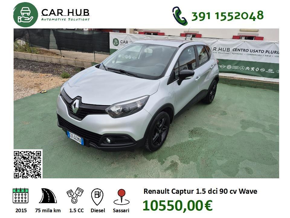 Renault Captur 1.5 dCi 8V 90 CV Start&Stop Wave