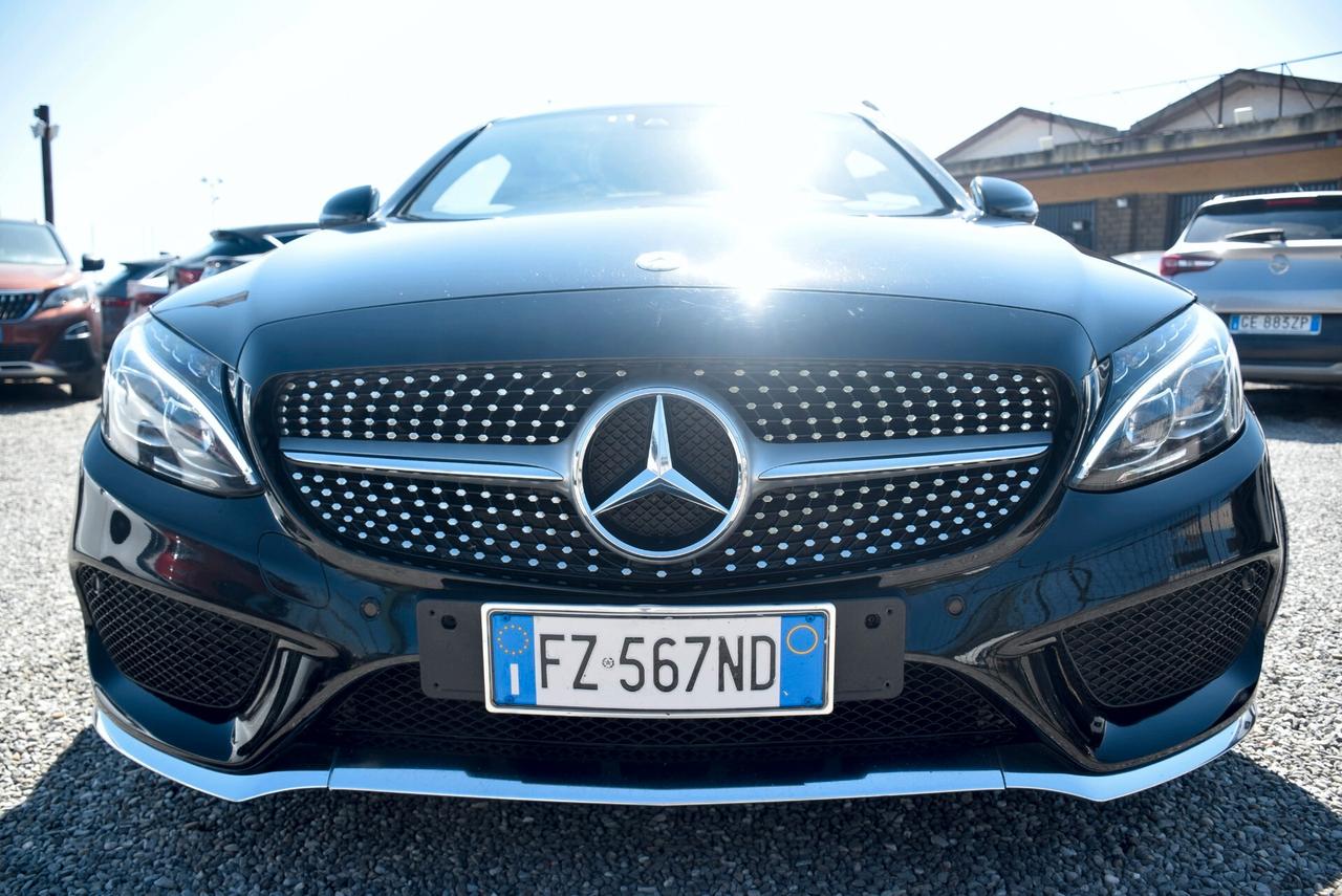 Mercedes-benz C 220 MERCEDES COUPE' AMG 220d 170CV 6M TETTO APR. - NAVI CRUISE SENSORI BT ADAS
