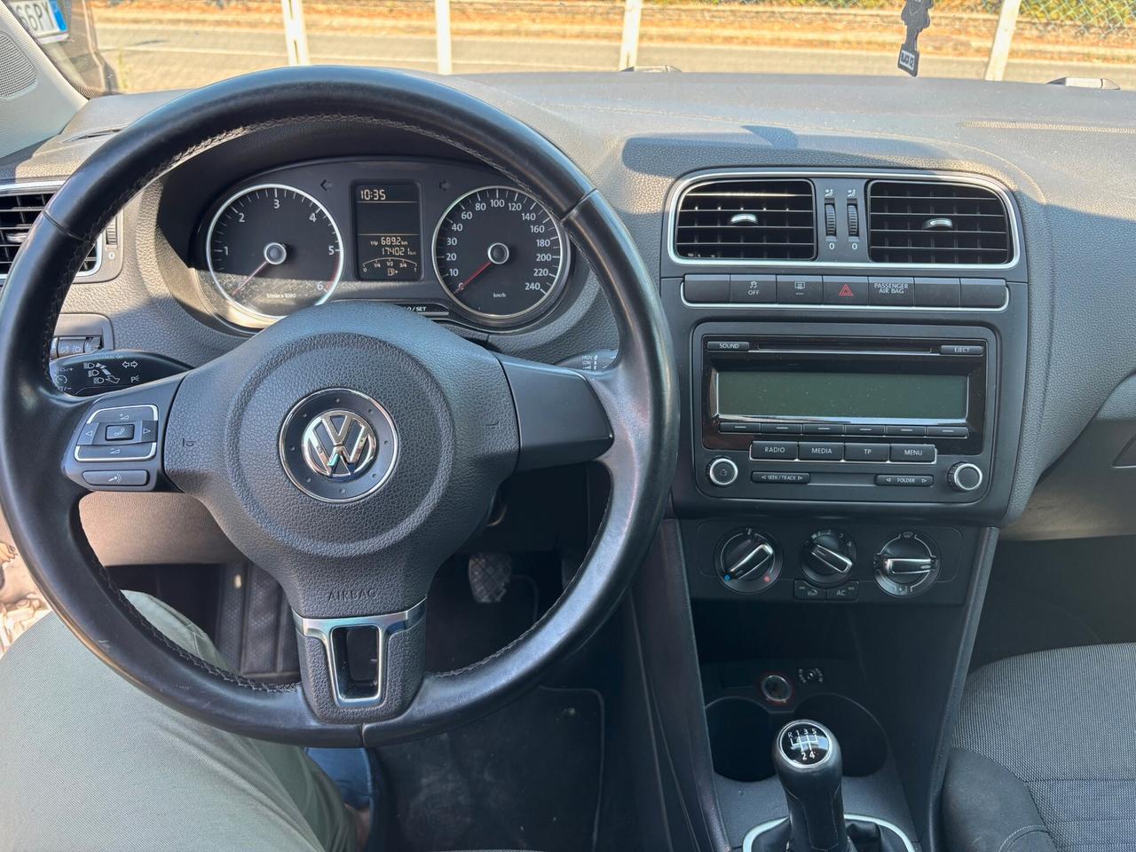Volkswagen Polo 1.6 TDI 90CV DPF 5 porte Comfortline TENUTA BENISSIMO, KM CERTIFICATI!!!!