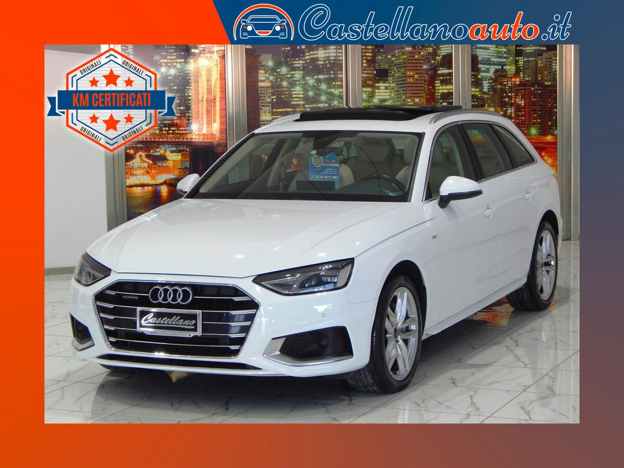 Audi A4 Avant 40 2.0 TDI Advanced Quattro S-Tronic TETTO