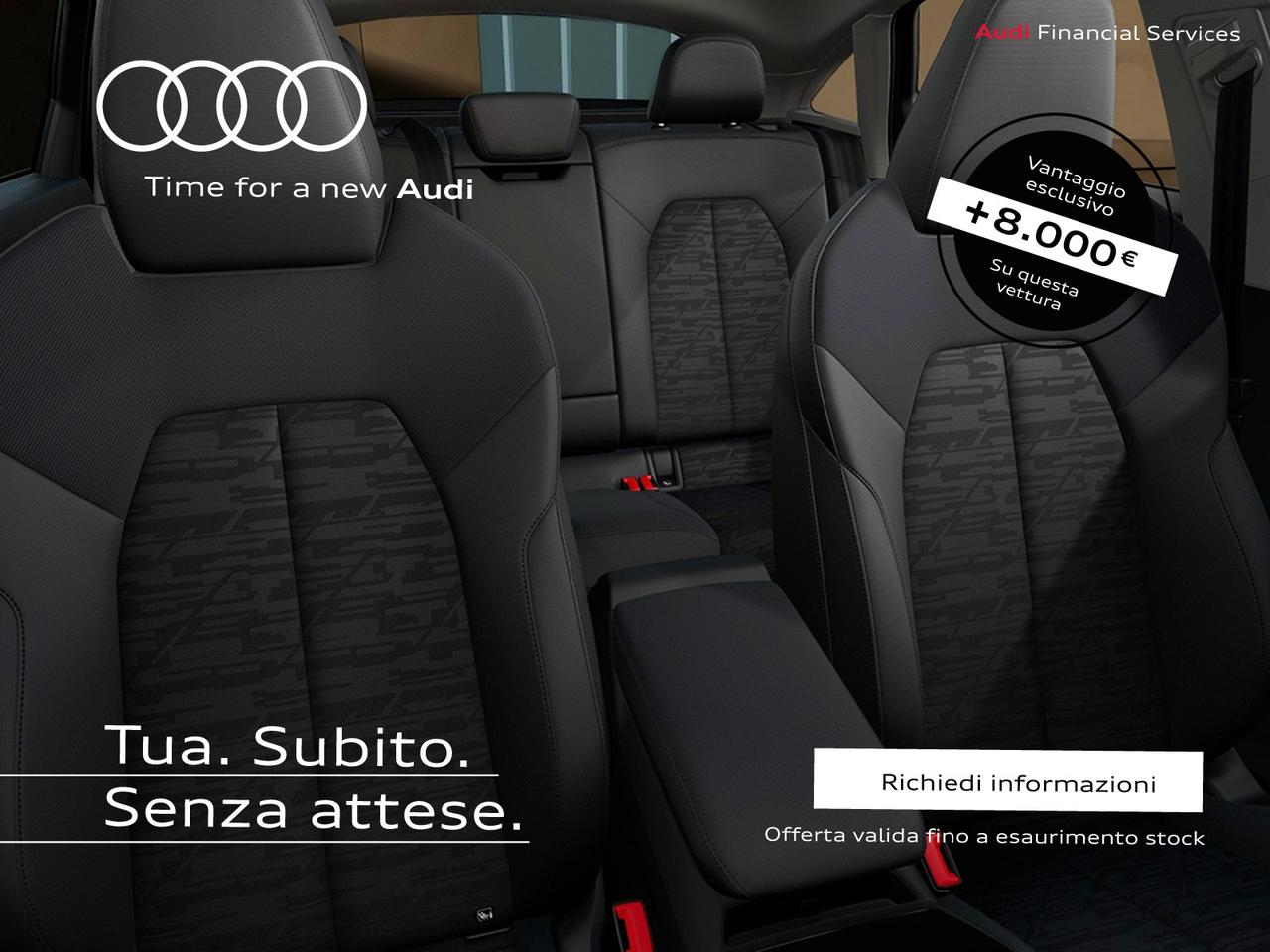 Audi A5 berlina 2.0 tdi mhev+ s line edition 204cv s-tronic