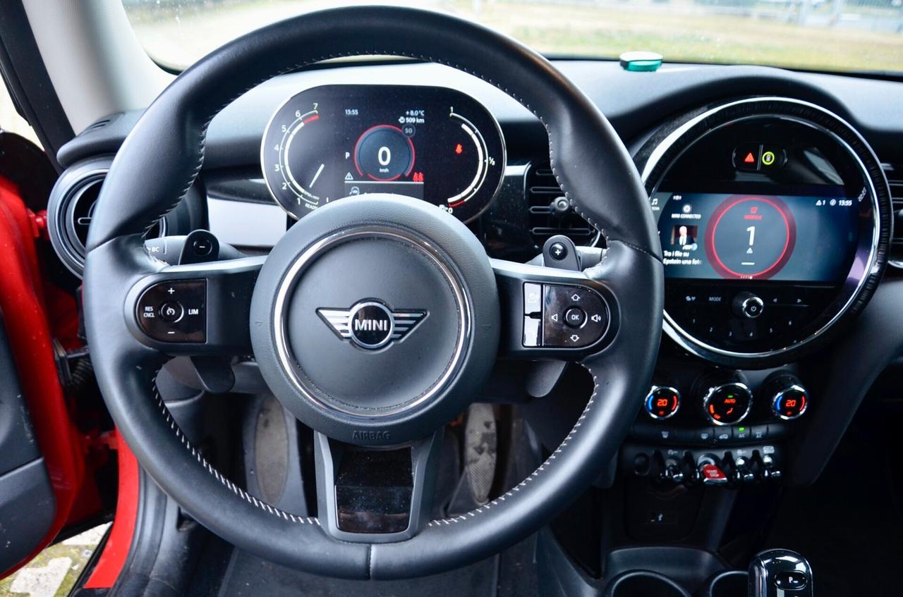 MINI 3p 2.0 COOPER S 178cv AUTO, GARANZIA UFF MINI, UNICOPROP, UFF ITALIANA, NAVI, LUCI AMBIENTE A COLORI, PERMUTE