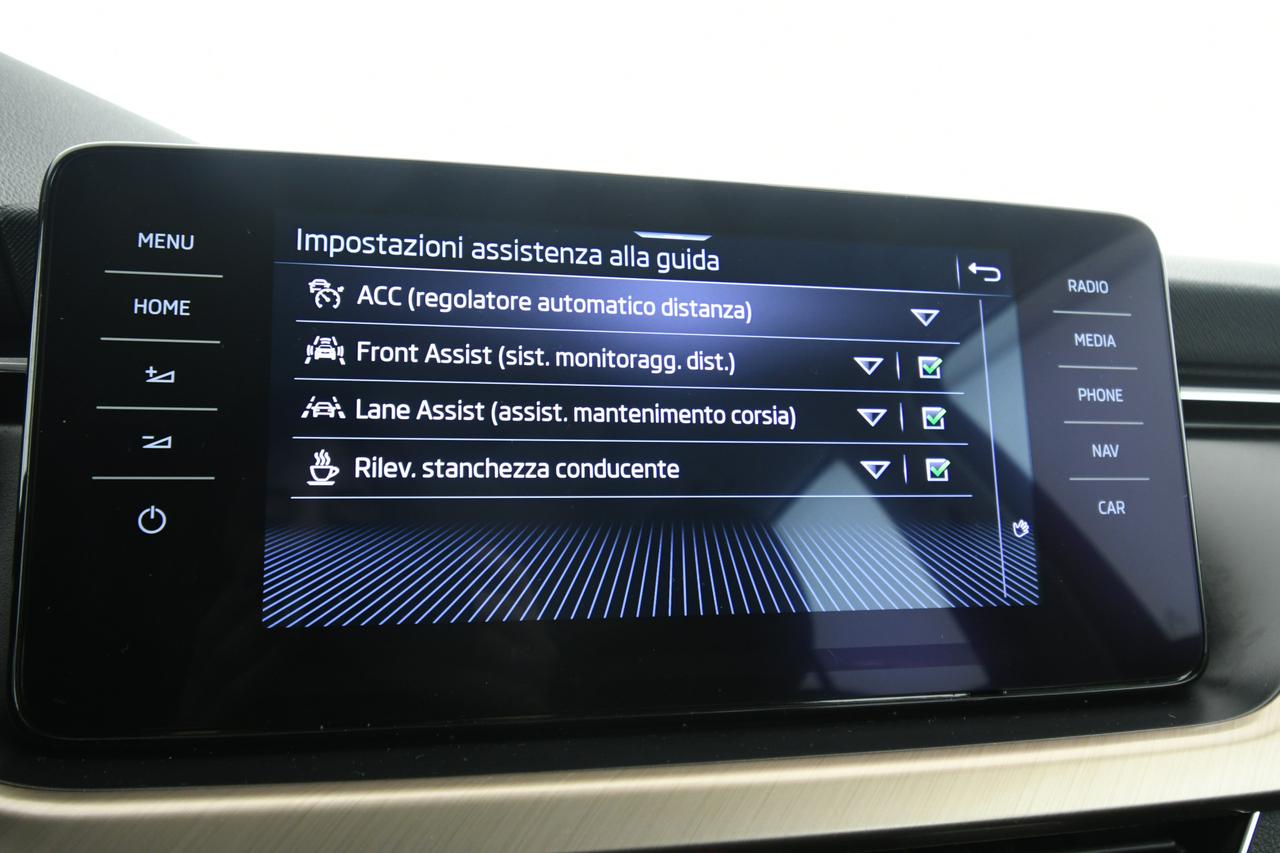 SKODA Kamiq 1.0 g-tec Style 90cv NEOPATENTATI+ACC+APP CONNECT+FULL LED