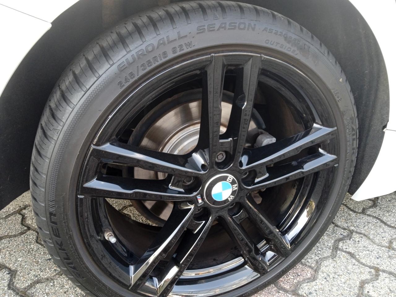 Bmw 118 M SPORT PACK SHADOW 18" VETRI SCURI PELLE TOTALE SENS PARK CRUISE CONTROL PRONTA CONSEGNA