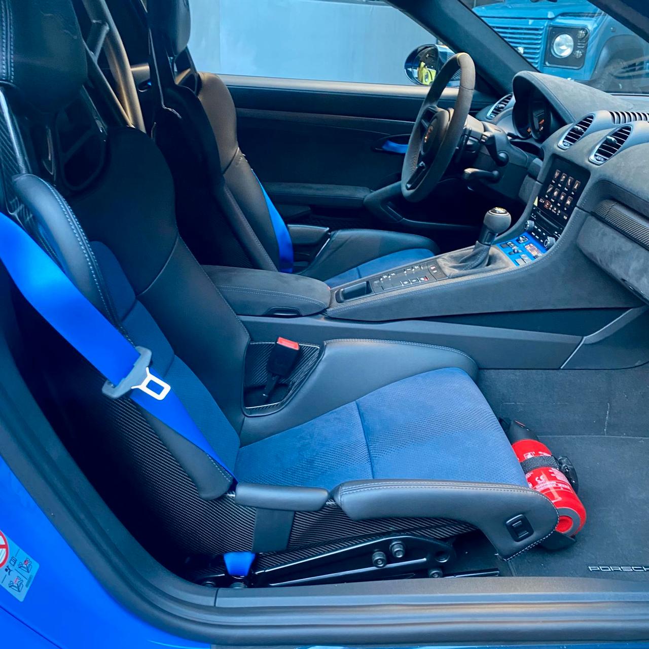 Porsche 718 Cayman 4.0 GT4 RS pdk WEISSACH +Carbonio