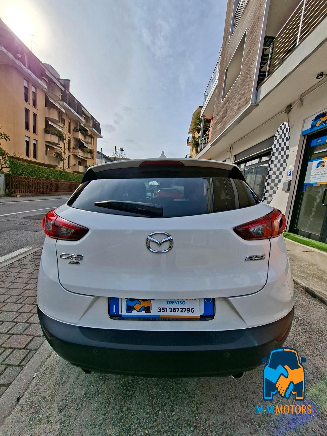 Mazda CX-3 1.5d Exceed awd unico proprietario