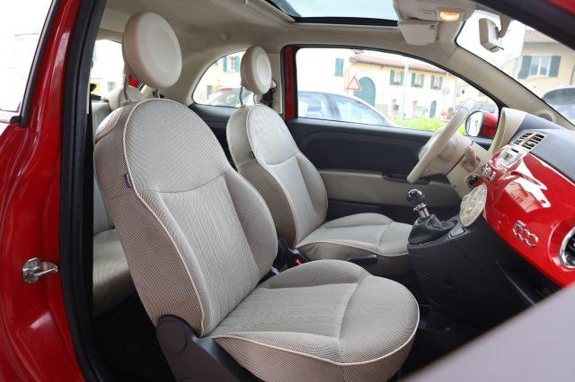 FIAT 500 1.2 Lounge Tetto Panorama Clima Mp3 NEOPATENTATI