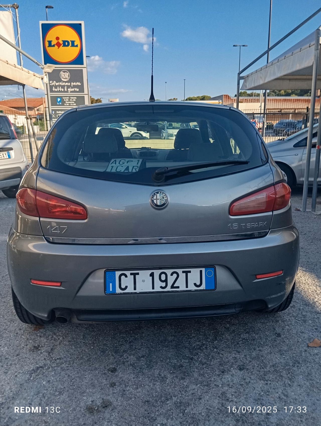 Alfa Romeo 147 1.6 16V TS (105) 5 porte Progression