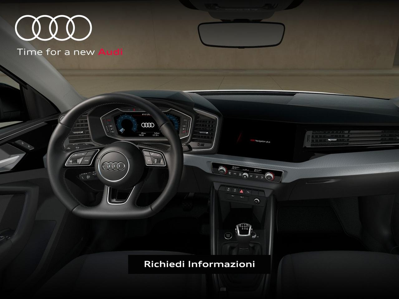 Audi A1 sportback 30 1.0 tfsi identity black 116cv