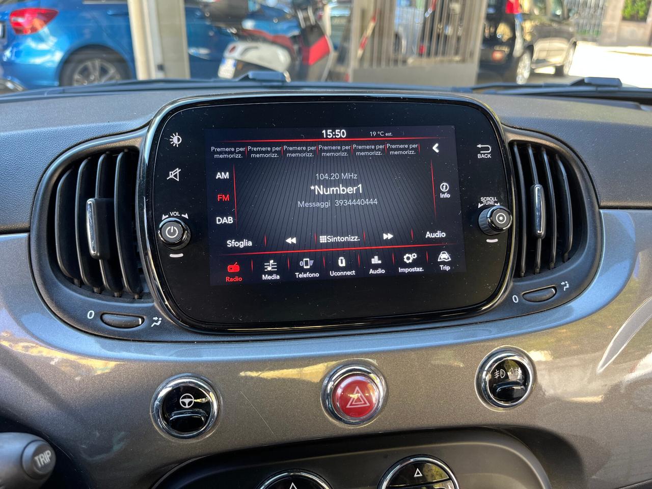 FIAT 500 1.0 HYBRID (BENZINA/ELETTRICA) ANCHE PER NEOPATENTATI - KM 93809