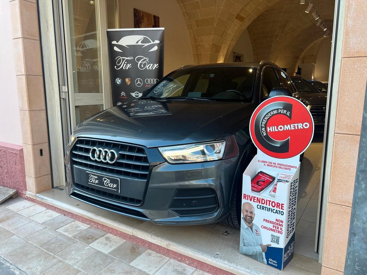 AUDI Q3 S-LINE 2.0 TDI 150CV PELLE NAVI CRUISE ANNO 2017