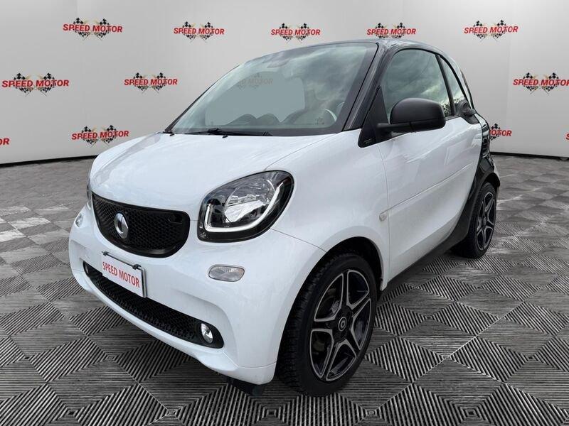 smart fortwo 90 TURBO passion twinamic, TETTO PANORAMA, LED