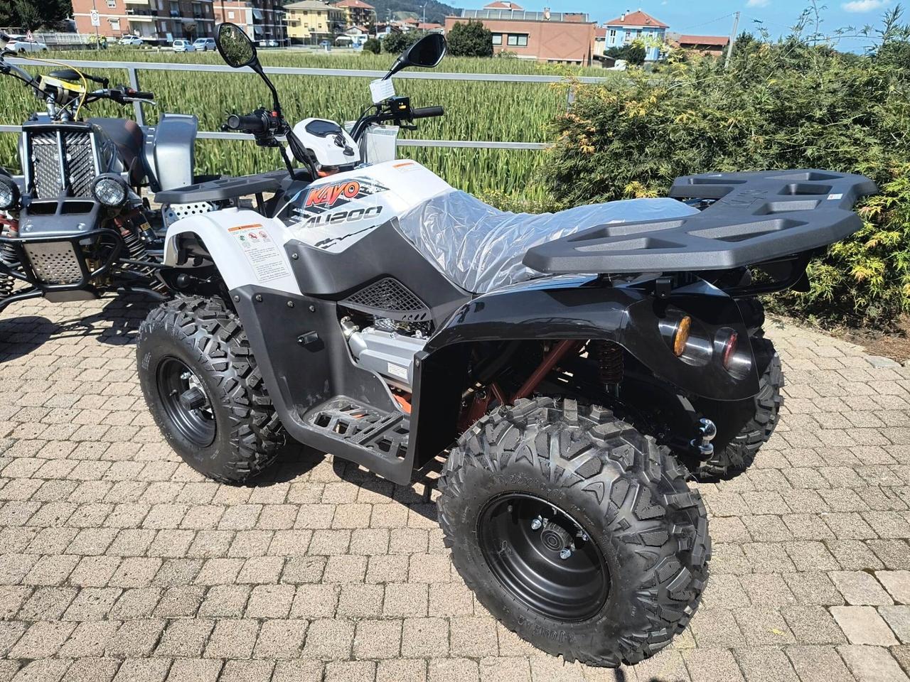 Quad kayo au 200 agricolo trattore targa gialla