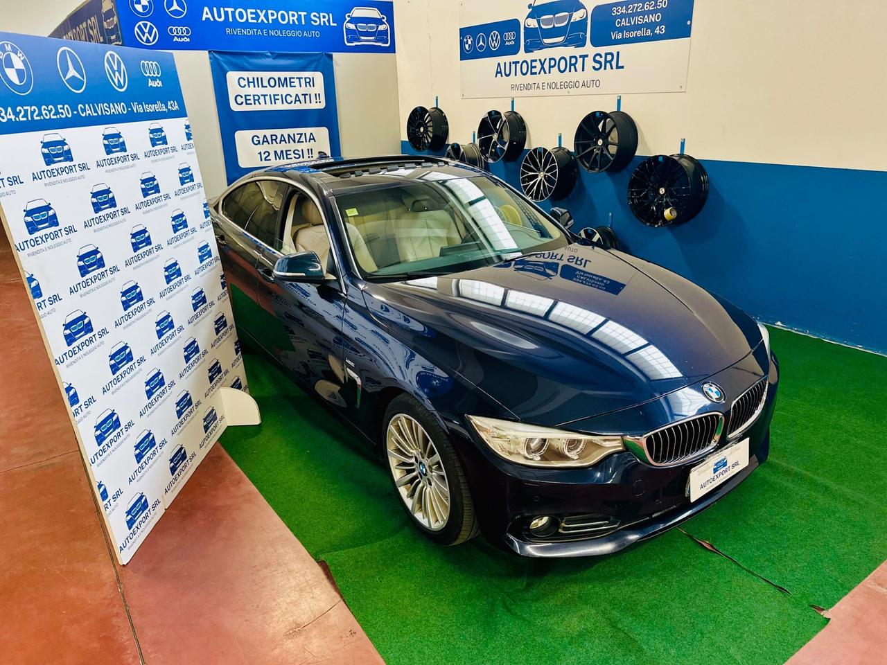 Bmw420d Coupé Luxury automatic/tetto/5porte/2017