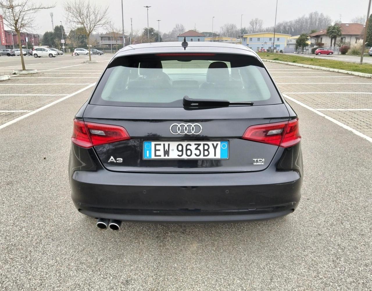 Audi A3 2.0 TDI 184 CV Quattro S tronic*S Line*Navi*Pelle*Xenon*Euro6