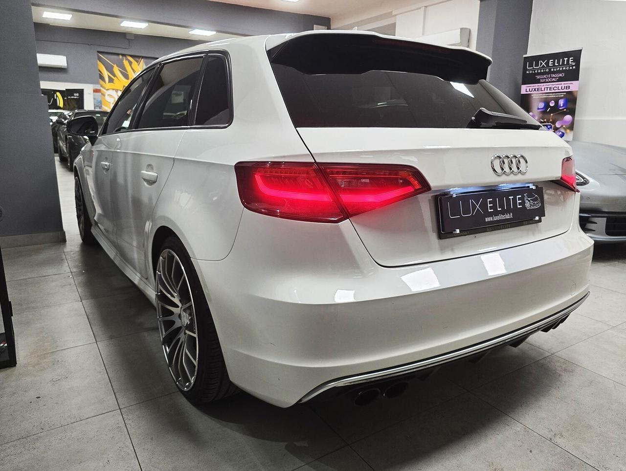 Audi S3 III Sportback 2.0 tfsi quattro MANUALE _ FULL LED GARANZIA 12 MESI TUTTA ORIGINALE